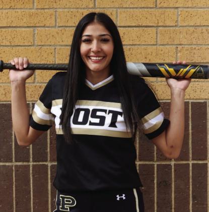 WININGPITCHER Faith Sanchez was namedWinning Pitcher after striking out 11 batters in 5 innings. The Lady Lopes won big and earned their first district win with an 18-4 victory over Seagraves. | ABIGAIL RODRIGUEZ PHOTO