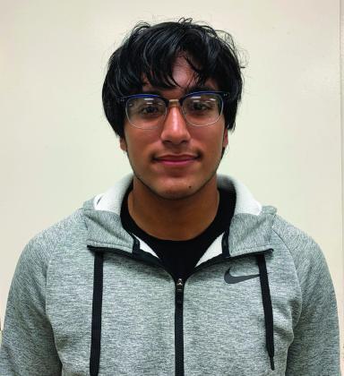 Stephen Gamoneda is the sophomore Student of the Month.