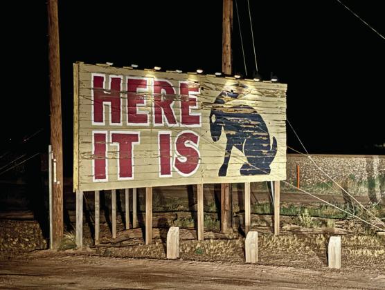 RABBIT, RUN At Joseph City, Arizona, a town founded by 19thcentury Mormon migrants, the “Here It Is” jackrabbit sign made famous all across Route 66 has its origins. MORE PHOTOS, PAGE 9 | THE TEXAS SPUR