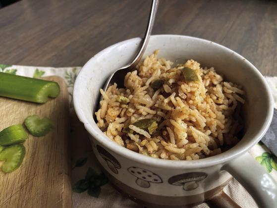 DIRTY RICE is a flavorful and hearty dish that combines the aromatic spices, vegetables, and a base of cooked rice. Not only is it a delicious and comforting meal, but it’s also versatile and can be customized to suit your taste. This one-pot dish makes for easy cooking and minimal cleanup, making it a practical choice for busy weeknights or gatherings. | ANGELINA LARUE PHOTO