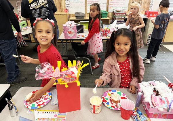 Post Elementary School celebrates Valentine’s with schoolwide parties