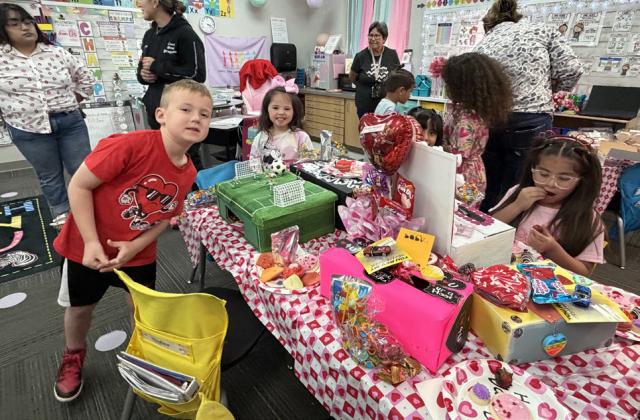 Post Elementary School celebrates Valentine’s with schoolwide parties