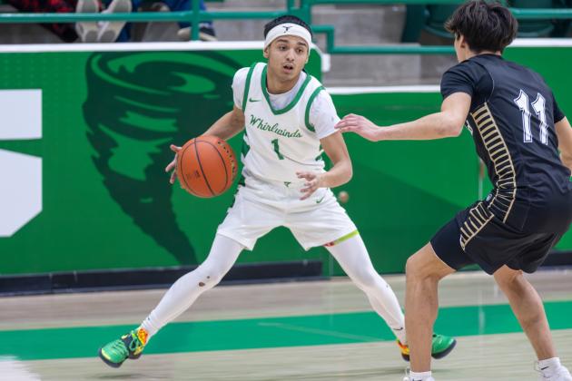 POST VS. FLOYDADA The Bold Gold and Lady Antelopes travelled to Floydada last week and split a pair of games with the Lady Winds and the Whirlwinds. The Bold Gold boys varsity prevailed 63-56, and the Lady Lopes fell short 50-37. | CERVANTES PHOTOGRAPHY