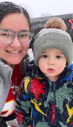 Post sees first snowfall of '24