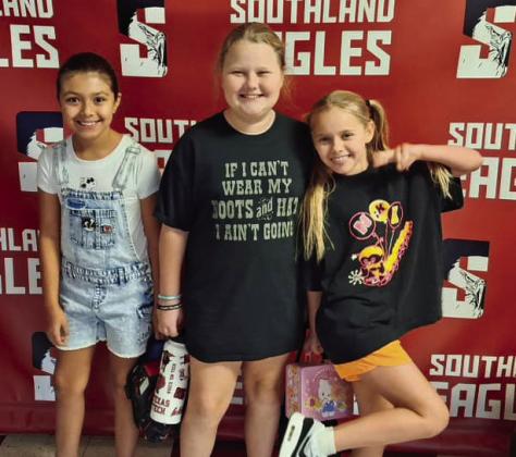 FIRST DAY OF SCHOOL AT SOUTHLAND ISD
