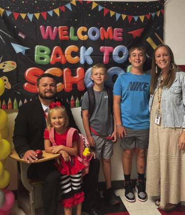 FIRST DAY OF SCHOOL AT SOUTHLAND ISD