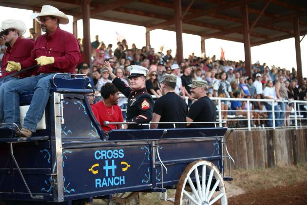 HONORING SERVICE Members of the U.S. Armed Forces will be recognized during the 86th annual Post Stampede Rodeo this week, honoring the men and women whose military service has helped protect the nation’s freedoms. | COURTESY PHOTO