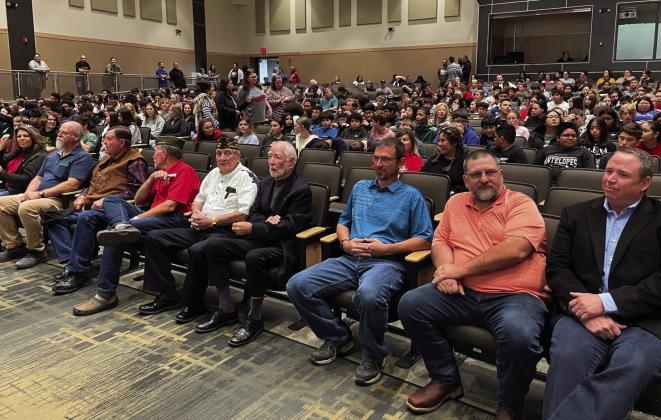Veterans Honor at Post ISD