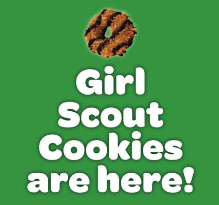 Girl Scouts have received their supply of Girl Scout cookies and will be selling them at various locations (perhaps even at your front door) for the next few weeks. This is your only opportunity to get your year’s supply of Thin Mints, Caramel DeLites, Shortbread, and many other classics and new offerings. Need cookies now! Contact Alicia Graves at 806-549-5877.