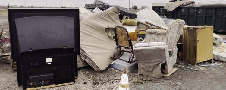 JUNK DISCARDED A sample of illegal dumping the county has experienced recently. PHOTO PROVIDED