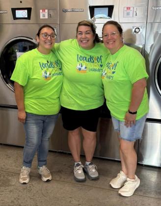 Antelope Wash ’N Dry serves 35 families during ‘Loads of Love’ event
