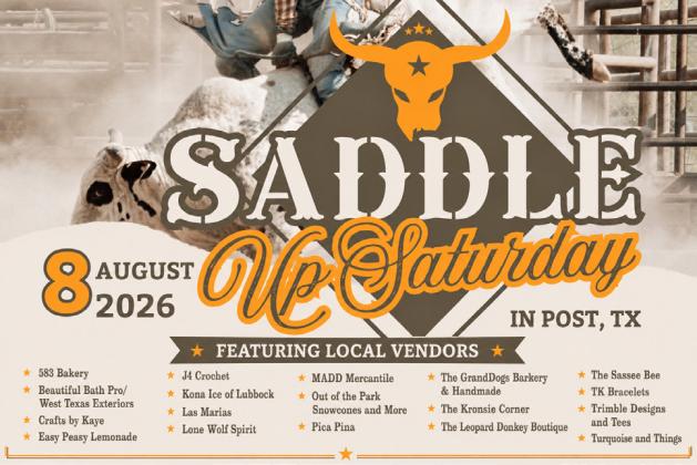 Saddle Up Saturday set for downtown Post