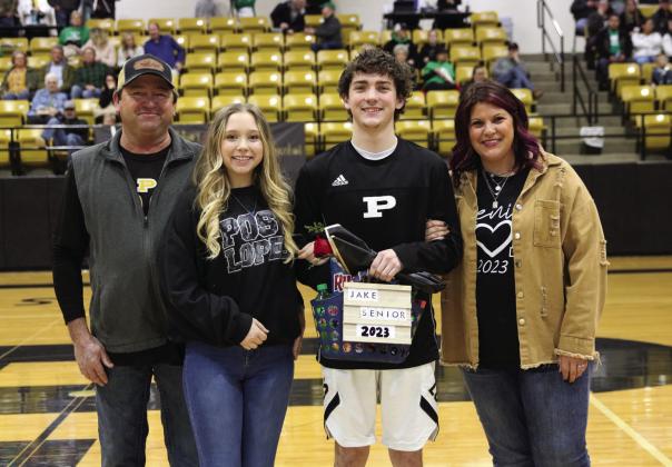Jacob McClellan escorted by: Michael, Harli &amp;amp; Samatha McClellan