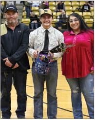 Samuel Walls escorted by: Lucas Walls &amp;amp; Athena Lopez