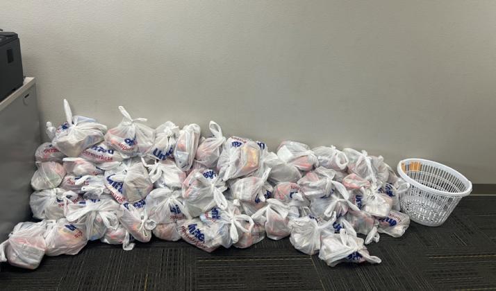 Snack packs for hungry students