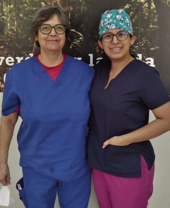 Gaby Medrano Bustamante told Virginia, I learned a lot from you.