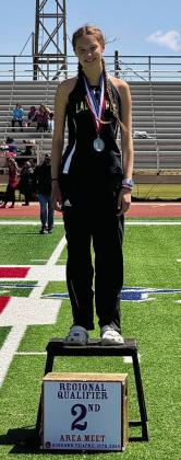 REGIONALQUALIFIER, Ryleigh Matus placed 2 with a Pole Vault at 8-06.00. | ABIGAIL RODRIGUEZ PHOTO