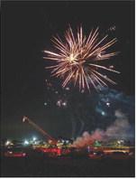 GRAND FINALE The Post Fire Department concluded its Fourth of July Celebration fireworks display with a bang! | RHETT PARKER