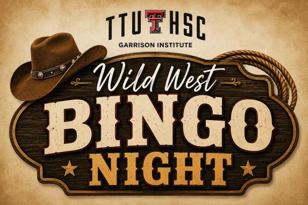 BINGO NIGHT The TTUHSC Garrison Institute on Aging will host Wild West Bingo Night from 5 to 7 p.m. Tuesday, Sept. 1, at the Trail Blazers Senior Center. | POST DISPATCH