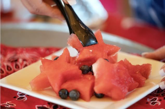 WHATEVER SHAPE OR SIZE watermelon you pick from garden or grocer, you can put your on touch on it for the table! | LAURA MCKENZIE/TEXAS A&amp;amp;M AGRILIFE MARKETING &amp;amp; COMMUNICATIONS