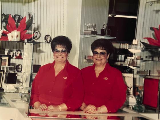 Twin’s Fashions are Lometa Epley and Loveta Josey.