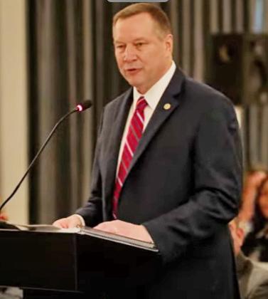 DALBY SALE Ron Stefa, chief financial officer of TDCJ, presented the Dalby facility sale to the Texas Board of Criminal Justice Aug. 19. The board approved the purchase for $110 million. TDCJ is already taking recruitment action. | COURTESY PHOTO
