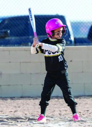 Summer League softball for 8 and under continued through July. You can catch the action each Thursday night at the softball field.