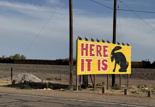 HERE IT IS On July 8, our crew traveled through Joseph City, Arizona, to visit the famous Jack Rabbit Trading Post and snap a photo of its iconic billboard. | TEXAS SPUR