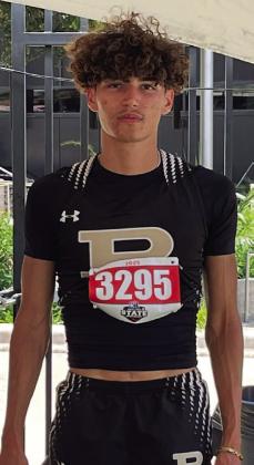 STATE TRACK Sean Ramos finished in 7th place in the 2A Boys 200m Dash with a time of 22.85 on May 3. | RUSS MORRIS PHOTO