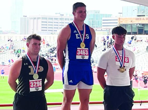 Bold Gold impresses at UIL State meet in Austin; Wright sets new school record in shot put with silver