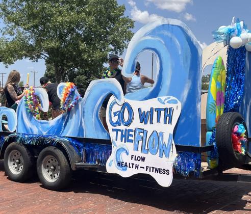 BEST OF SHOW Flow Fitness earned Best of Show honors and a $125 prize in the 2026 Post Stampede Rodeo parade. | RUSS MORRIS