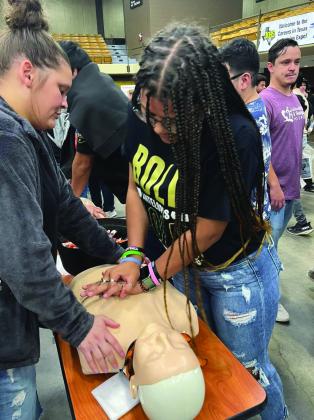 SPOTLIGHT ON POST ISD CAREER DAY