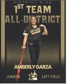 AMBERLY GARZA 1st Team All District