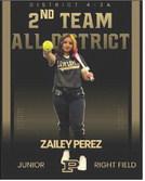ZAILEY PEREZ 2nd Team All District