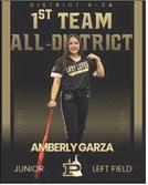 AMBERLY GARZA 1st Team All District