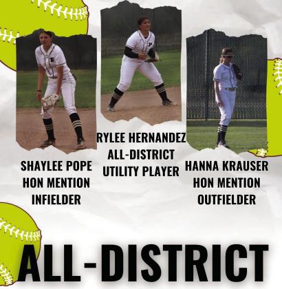 Nine Lady Lopes earn All-District Honors