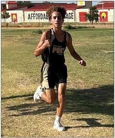 ZA’KOBI PENA, 8th grader at the LCU Rust Buster Relays. | PHOTO PROVIDED.