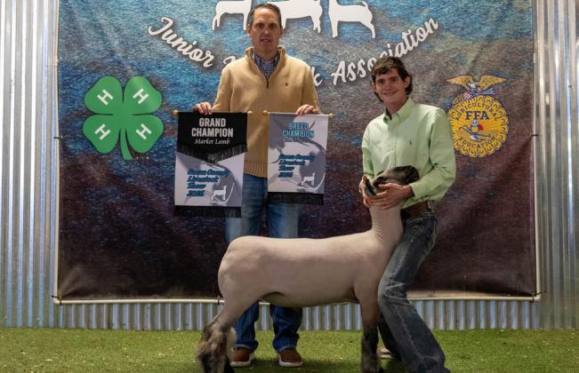 GRAND CHAMPION LAMB RYLAN MORRIS
