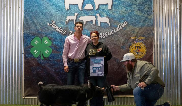 RESERVE BREED CHAMPION BERK DANIEL CARROLL