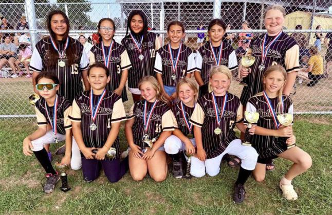 9/10 BASEBALL Back Row: CJ Belongia, Jonsey Belongia, Hagen Whetsel, Thomas Gomez, Braxton Torres, and Jack Walls. Front Row: Alexx Perez, Jonah Hernandez, Samuel Reiter, Easton Rivera, Easton Whetsel, and Ricardo Lopez. | COURTESY PHOTO