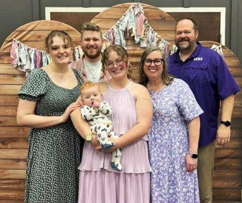TROOK’S TRIBE Southland ISD Principal Jason Trook and his wife, Stephanie, and family members have shared updates on his recent leukemia diagnosis on the Trook’s Tribe Facebook page. | COURTESY PHOTO