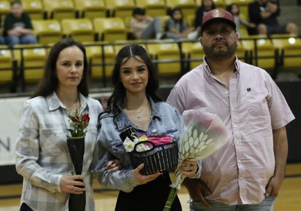 PHS honors basketball seniors at last home game