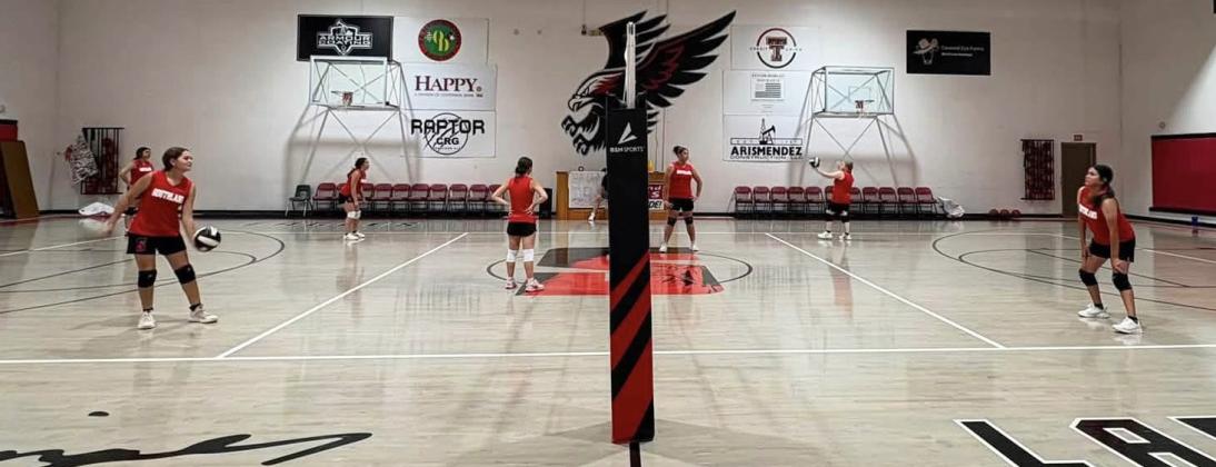 BACK ON THE COURT Southland Lady Eagles volleyball players opened preseason practice this week as they began working on their 2026 season. | COURTESY PHOTO