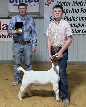 GRAND CHAMPION GOAT AARON BROOKS