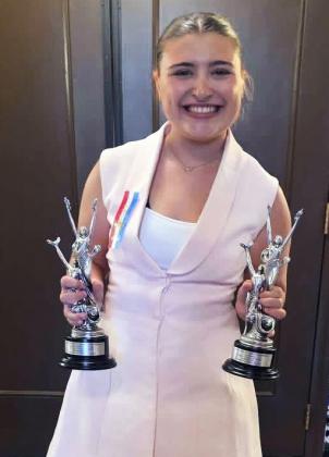 NATIONAL SUCCESS Post High School’s Khloe Smith earned two trophies at the 2026 National Speech &amp; Debate Tournament in Richmond, Virginia, after placing fourth in Original Spoken Word Poetry and fifth in Poetry Reading on June 20. | COURTESY PHOTO