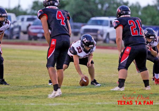 NEXT GAME Eagles take on the Kress Kangaroos Friday, Sept. 12 at 7 p.m. for their home opener. | SASHA DUCK TEXAS 1A FAN PHOTO