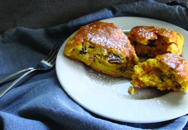 AUTUMN PECAN SCONES Nothing warms up fall like a scone and a cup of tea. | ANGELINA LARUE PHOTO