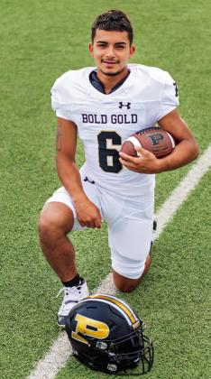 ANTELOPE ATHLETE Ian Vergara, Sr., Post — Ran for 278 yards and three touchdowns in a win over New Deal. The Avalanche Journal appointed Vergara as a nominee for their title of athlete of the week. A-J says winners will be announced the first Friday of the following month. May we celebrate early? | MACLAINE MAUNEY CREATIVE PHOTO