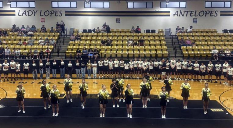 BOLD GOLD BEGINNINGS Antelopes gather in the gym for Meet the Lopes, kicking off a new school year filled with excitement and anticipation. | COURTESY PHOTO