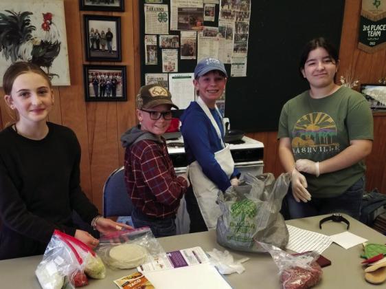 Beaux Patton, Myles Mason, Ryan Mason, and Camila Rea-Bustos. Photo Provided by Xane Reiter